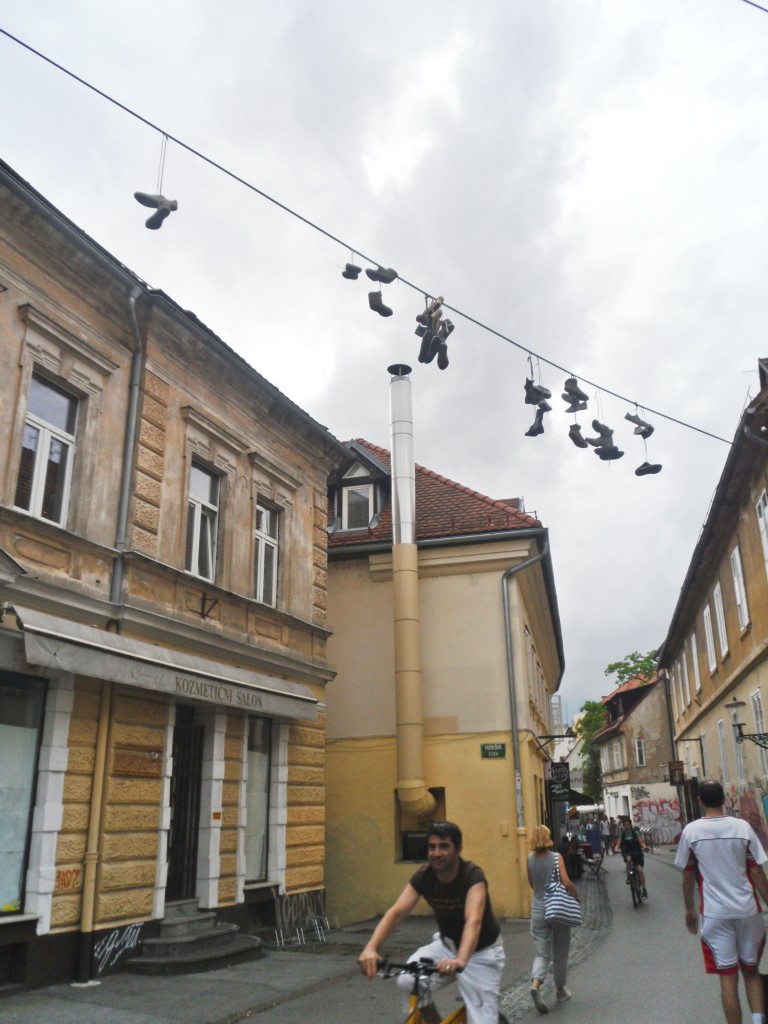 130. Pierwsze spotkanie z kapciami, Trubarjeva cesta