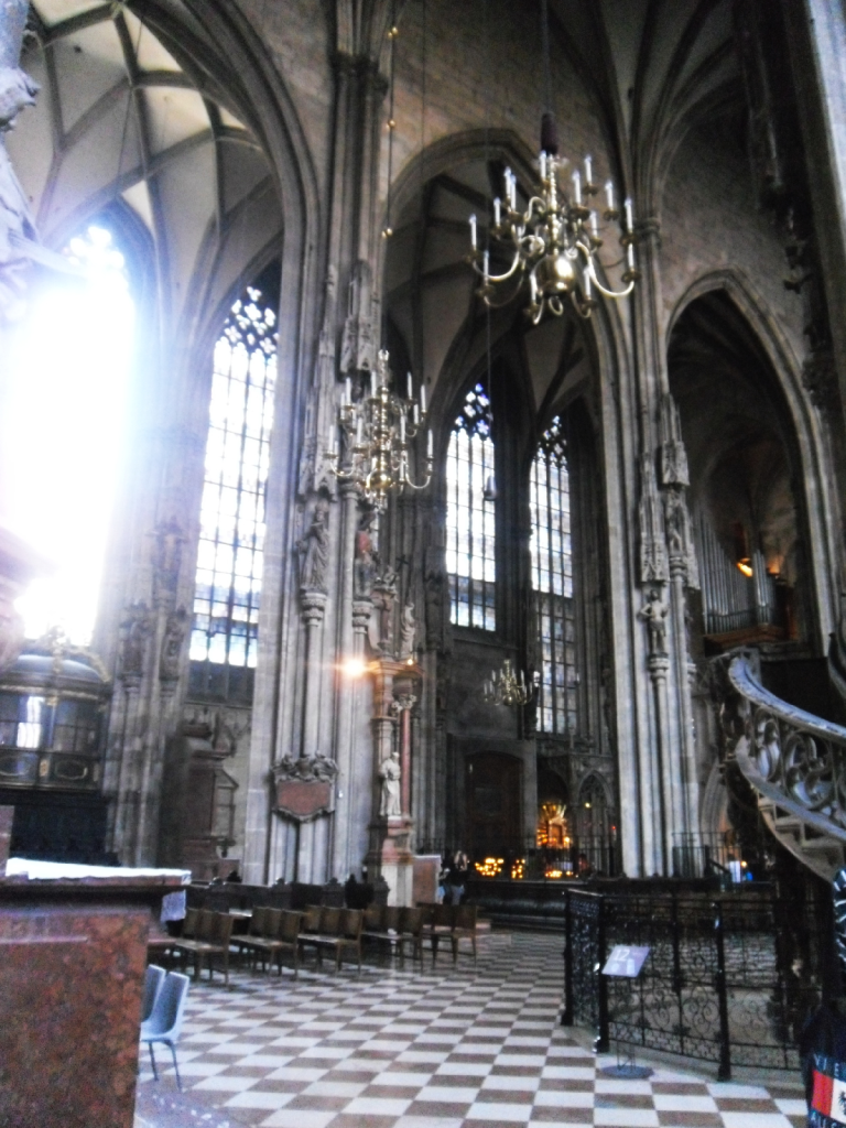 Stephansdom od środka