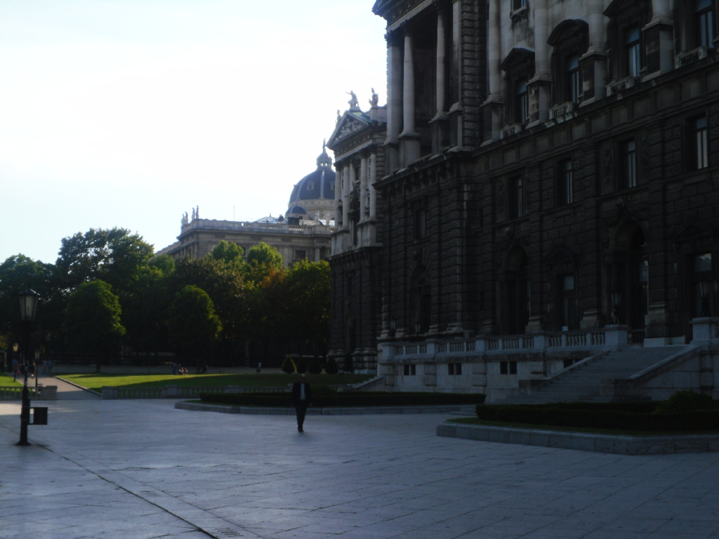 Hofburg od tyłu